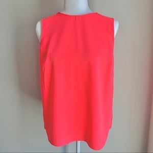 Zara sleeveless Hot Pink Top